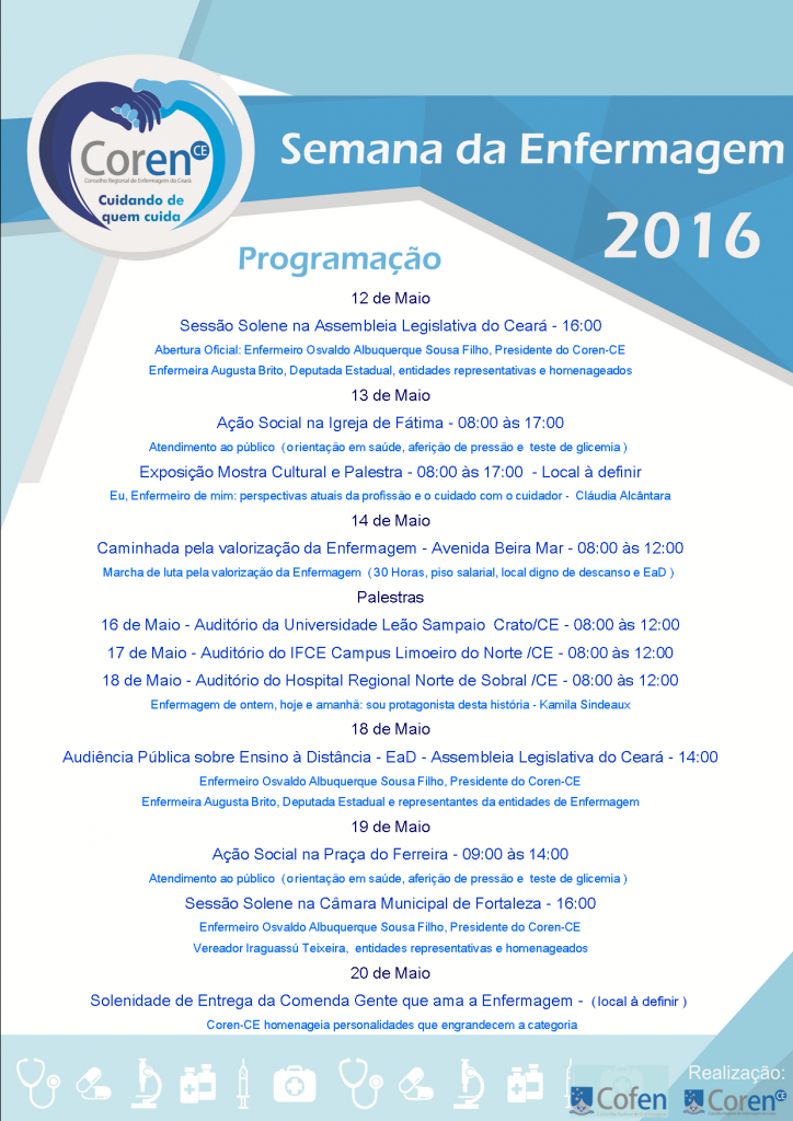 Decidio Da Enfermagem 2016 | semana de enfermagem 2016 conselho regional de Decidio Da Enfermagem 2016 | semana de enfermagem 2016 conselho regional de