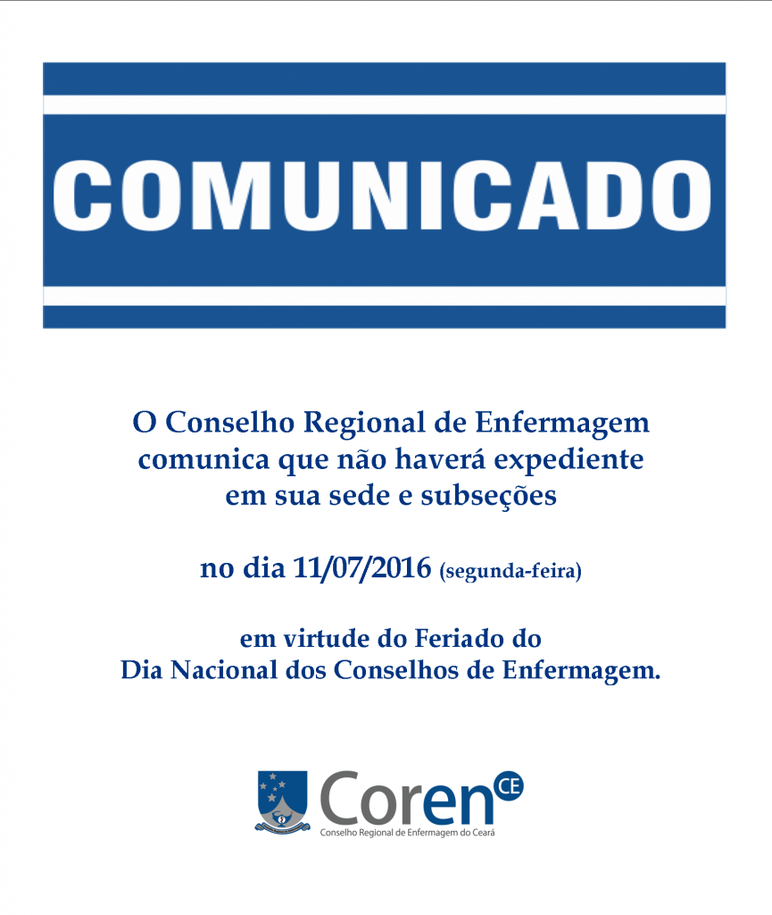 COMUNICADO