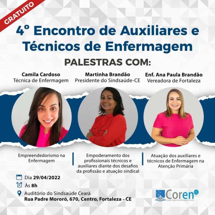 I Encontro Paraibano de Auxiliares e Técnicos de Enfermagem